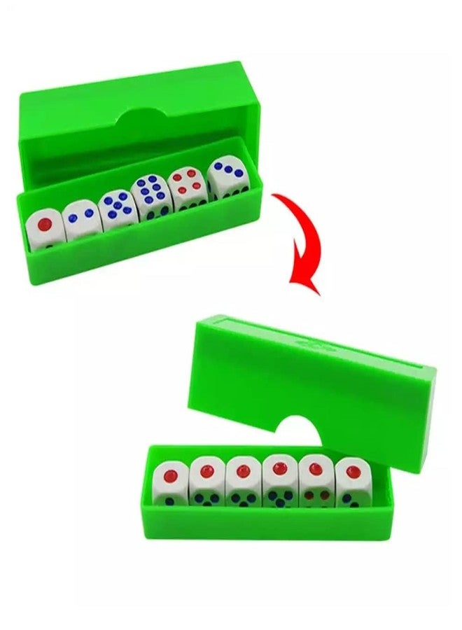 مايلز ماجيك مجموعة مايلز ماجيك من 6 قطع نرد تنبؤية سريعة الوميض | خدعة سحرية رائعة باستخدام النرد الكلاسيكي المتغير، مناسبة للعروض القريبة أو على المسرح، خدعة سحرية ذاتية التشغيل - Image 3